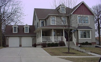 Village of Lombard's Manager and Community Development Director's house